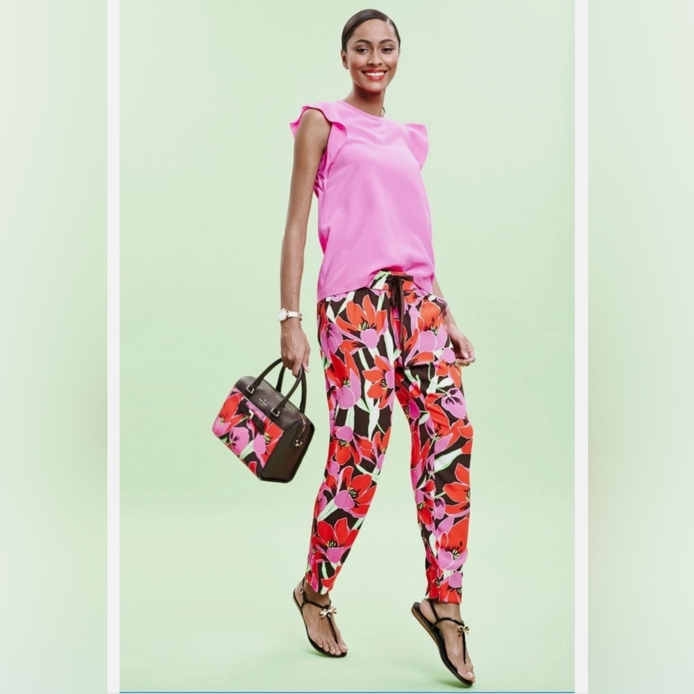 Kate Spade Tropical Hutton Pants Sz. 0